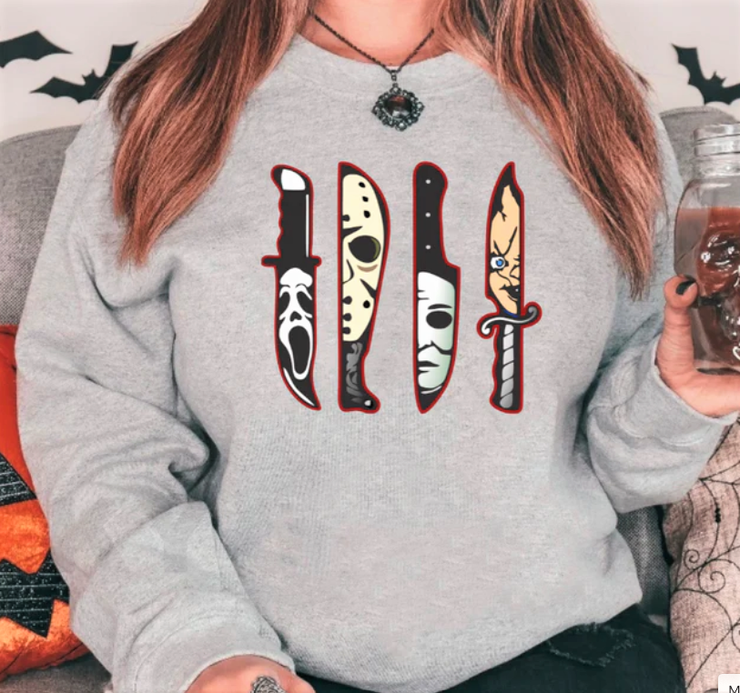 4 Knives Halloween Design