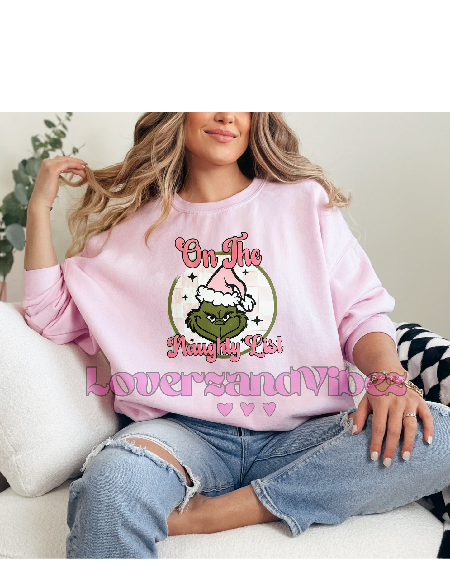 On The Naughty List Crewneck