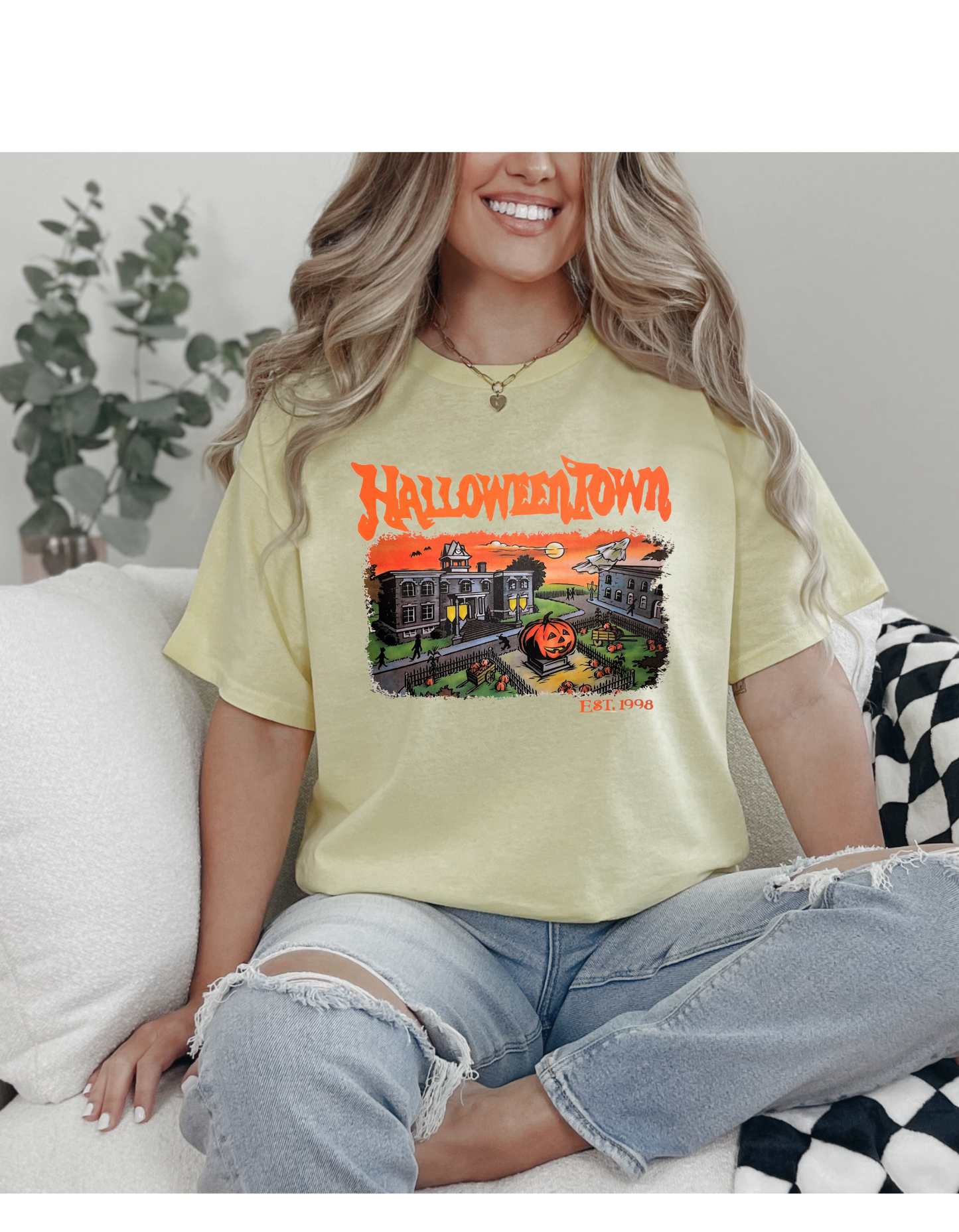 Halloweentown Cream Tshirt