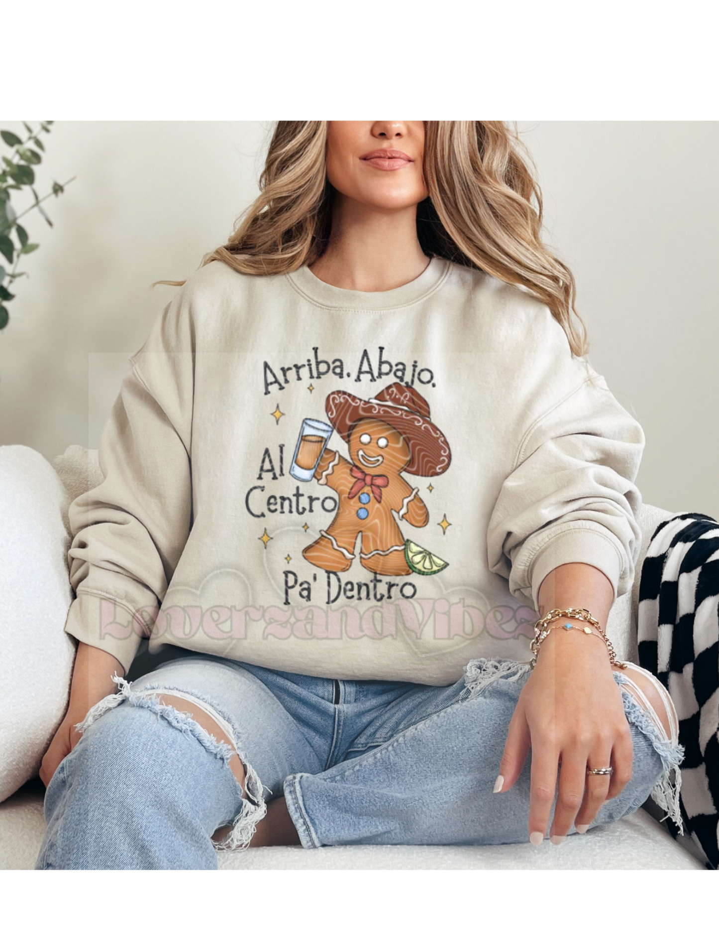 Arriba Abajo Al Centro Pa Dentro Crewneck