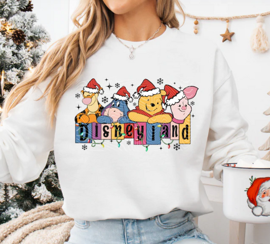 D Land Pooh Winter Christmas