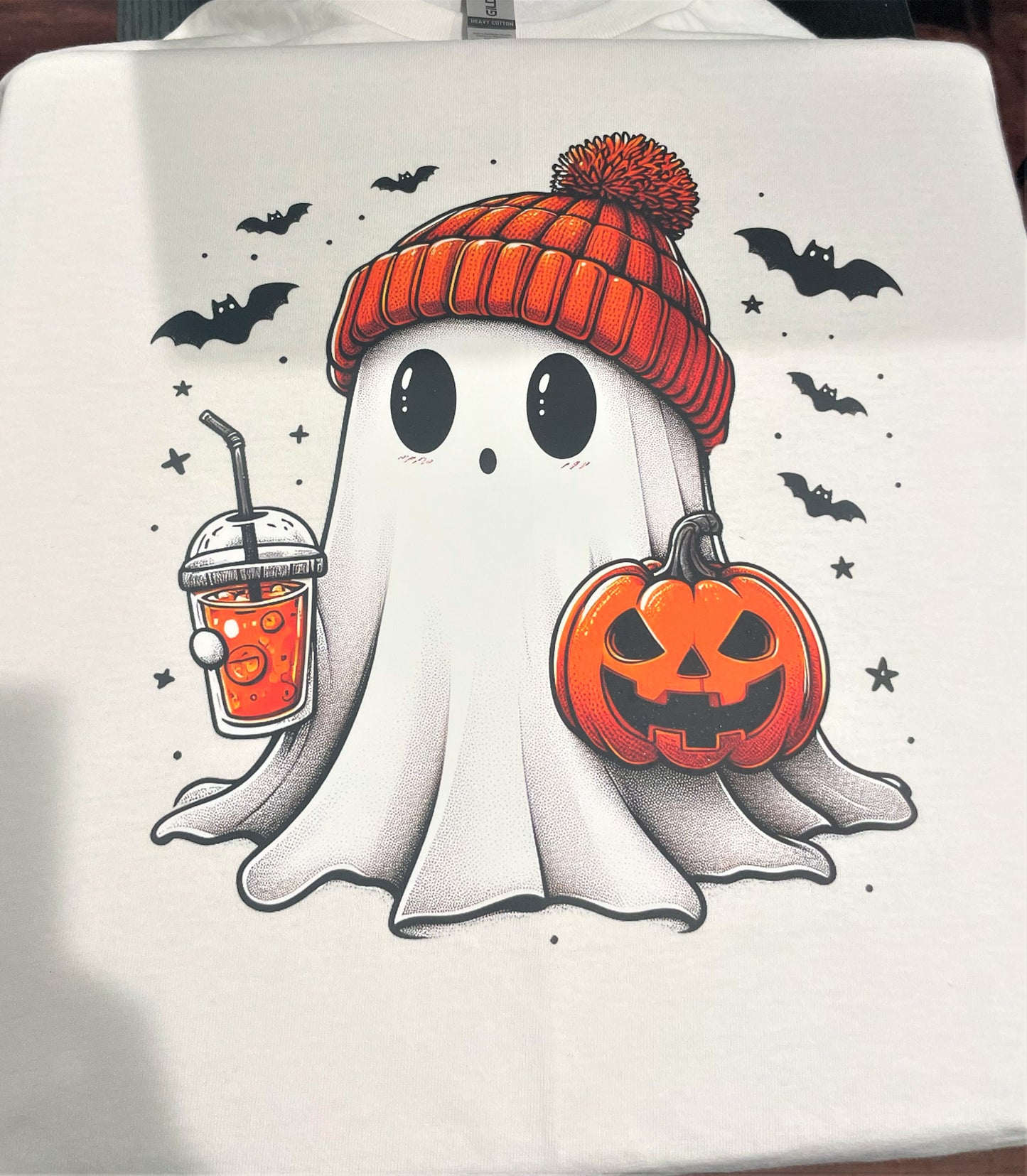 Fall Ghost White Tshirt