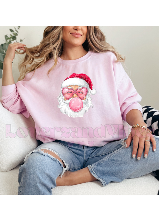 Santa Bubblegum Crewneck